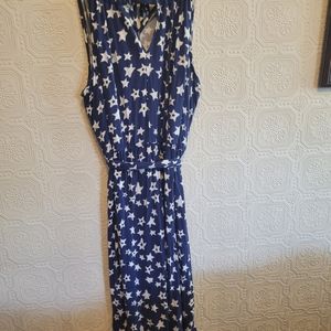 Lane Bryant Halter Star Print Dress
